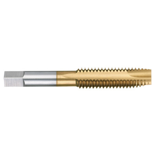 Kodiak Cutting Tools #10-24 High Speed Steel Spiral Pt Plug Tap TIN Coated 5514839